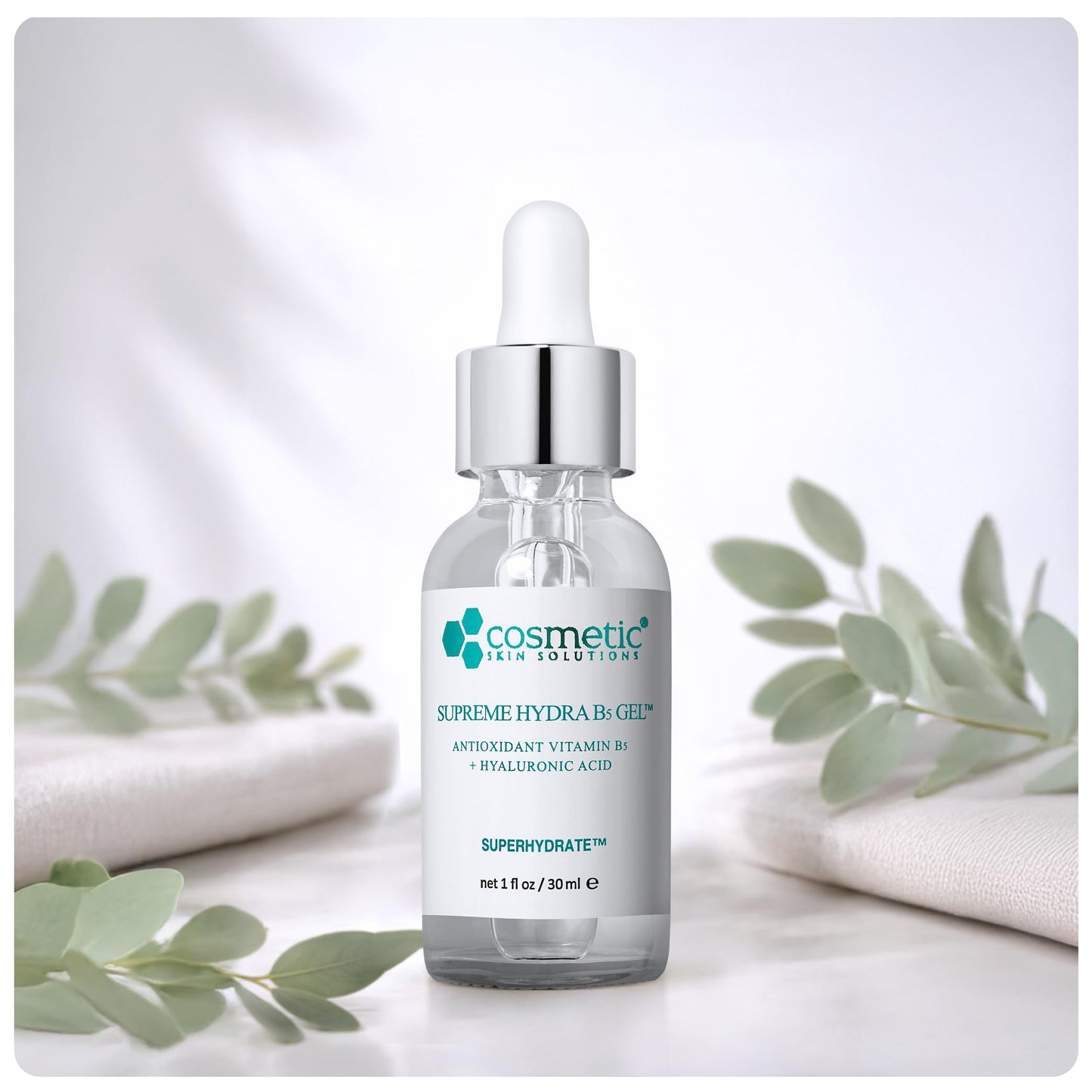 Supreme Hydra B5 Gel for Face, Deeply Moisturizing Vitamin B5 & Hyaluronic Acid Gel, Oil-Free Hydrating Moisturizer for Smooth, Plump Skin - 2 fl oz Beauty & Personal Care Cosmetic Skin Solutions