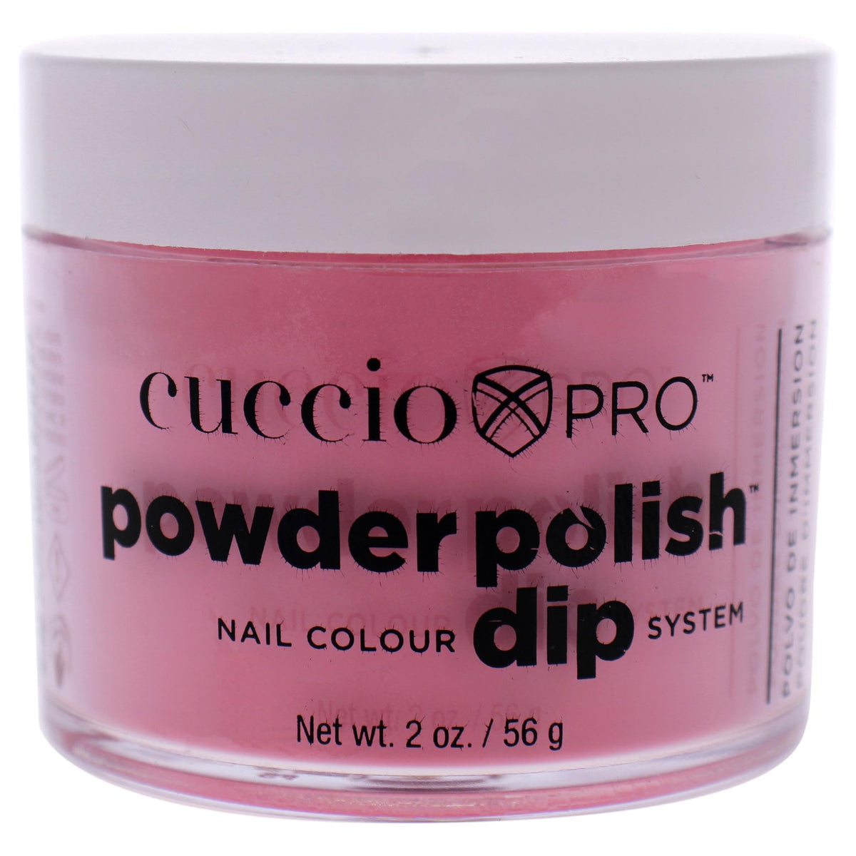 Cuccio Colour Powder Nail Polish, Passionate Pink, 2 Ounce, Pack of 1