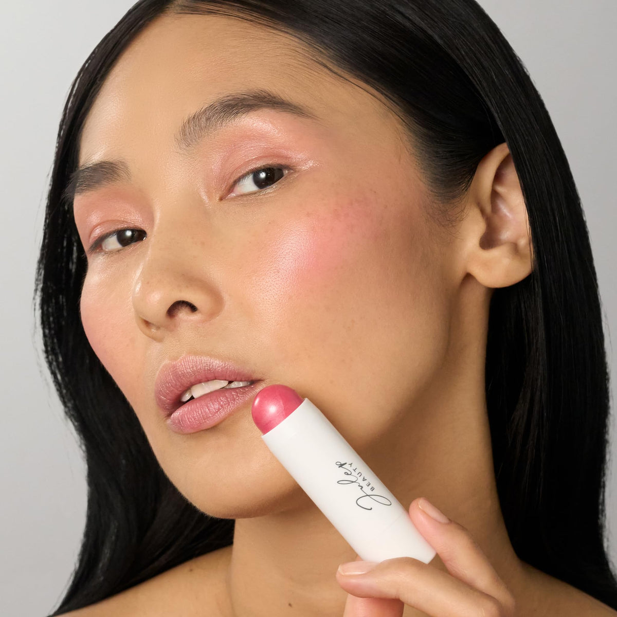 Julep Skip The Brush Cream Blush & Lip Color Stick, Peony Pink