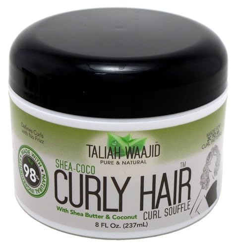 Taliah Waajid Curly Hair Curl Souffle 8oz Jar (Shea-Coco) (2 Pack) Beauty & Personal Care Taliah Waajid black earth products