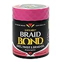 Laflare 430 ml Braid Bond Gel Bulk Extreme Hold for Natural & Kids Hair, Vegan, Nourishing, Braiding Hair, Twist Hair (Peach) Beauty & Personal Care Laflare
