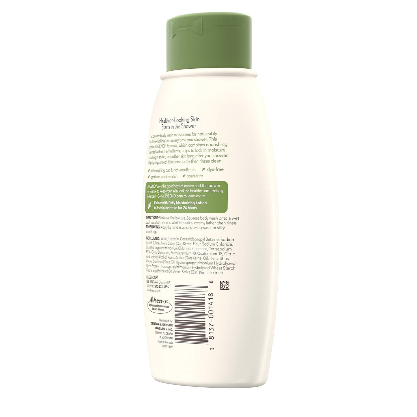 Aveeno Daily Moisturizing Body Wash, 12 Fl Oz Beauty & Personal Care Aveeno