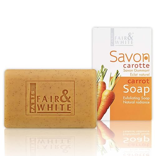 FAIR & WHITE Original Exfoliating Soap - Repairing & Nourishing, 200g / 7oz with Carrot Oil Beauty & Personal Care FAIR & WHITE
