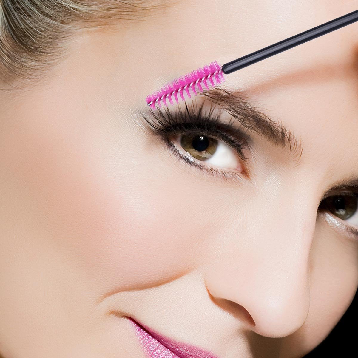 1000 PCS Disposable Eyelash Mascara Brushes Wands Applicator Makeup Brush Tool Kits,Pink Beauty & Personal Care LoveBB