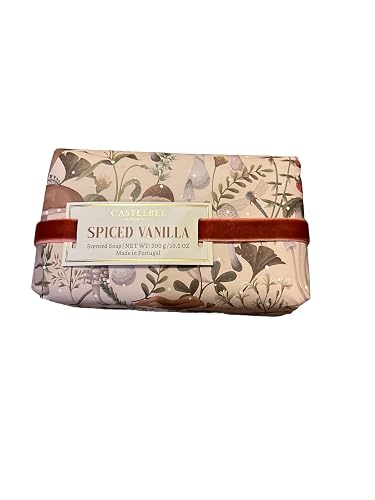 Castelbel Spiced Vanilla Luxury Soap Bar 10.5 Oz Beauty & Personal Care Castelbel