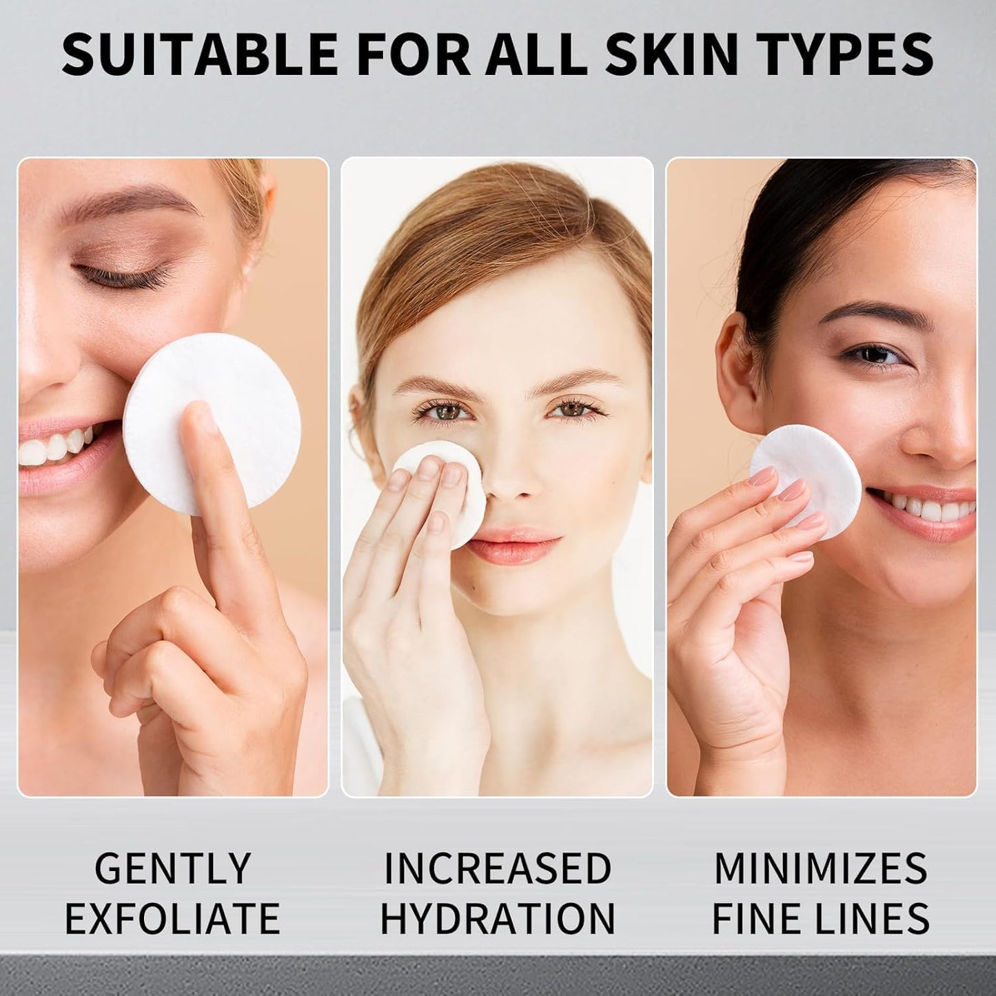 Jungshea Resurfacing Pad Glycolic Acid Pads for Face: Facial Exfoliating Cleansing Peel with Salicylic Acid & Vitamins B5 C E - Korean Skin Care Face Beauty & Personal Care Jungshea