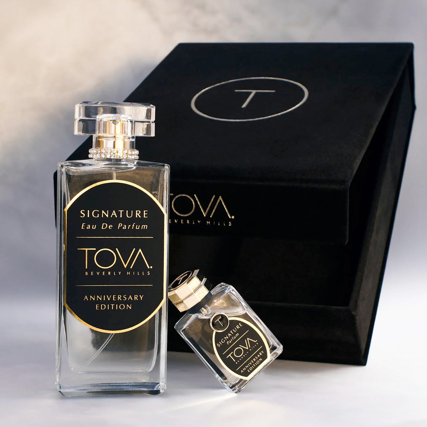 Tova Signature Anniversary Fragrance Set - Fresh Woody Scent - Long-Lasting Eau de Parfum for Women - Bergamot Jasmine Musk - USA-Made & Cruelty-Free Beauty & Personal Care Tova