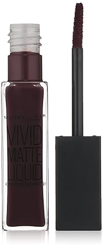Maybelline Color Sensational Vivid Matte Liquid Lipstick, Possessed Plum, 0.26 fl. oz. Beauty & Personal Care MAYBELLINE