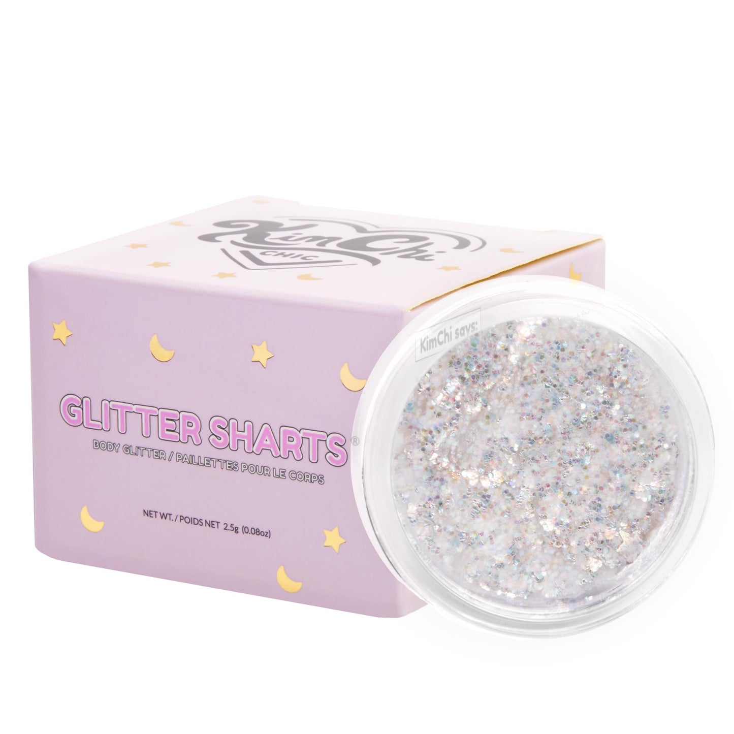 KimChiChic Beauty Glitter Sharts, Chunky Face & Body Glitter, Multi-Use for Hair, Cheeks & Collarbone, Adds Bold, Sparkling Shine, Super Nova, 2.5g Beauty & Personal Care Kimchi Chic