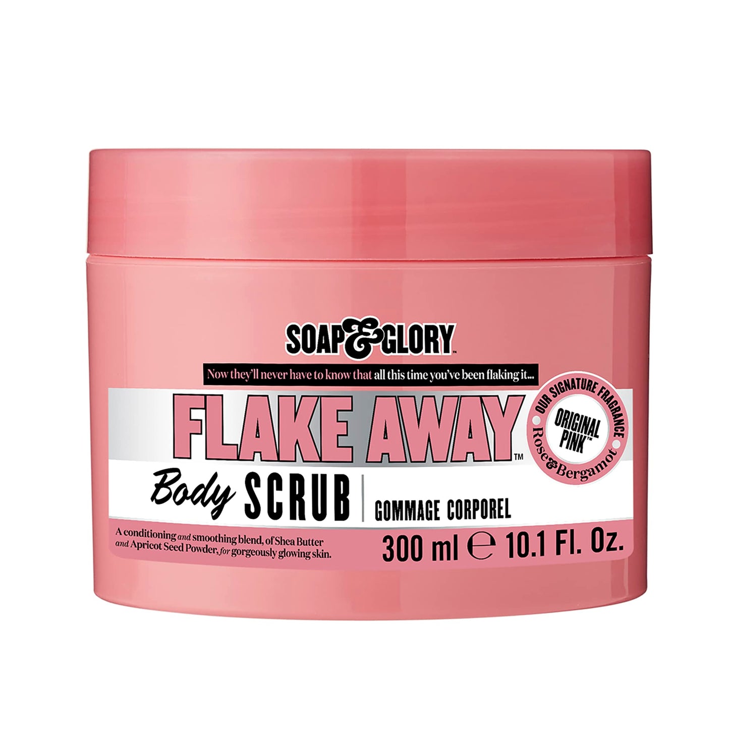 Soap & Glory Original Pink Exfoliating Body Scrub - Body Exfoliator & Dead Skin Remover with Mandarin Extract for Smooth, Radiant Skin - Rose Beauty & Personal Care Soap & Glory