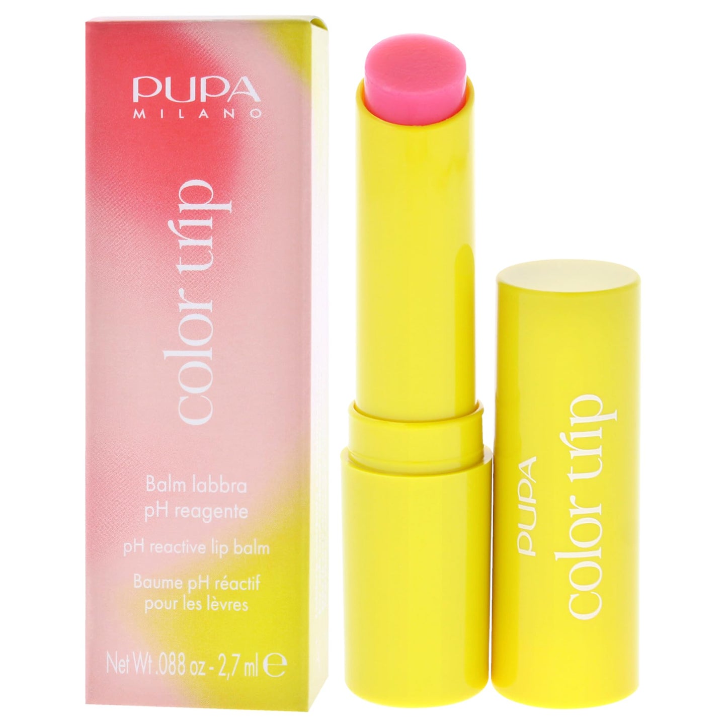 Color Trip PH Reactive Lip Balm - 001 Tropical Blossom by Pupa Milano for Women - 0.88 oz Lip Balm Beauty and Personal Care Pupa Milano