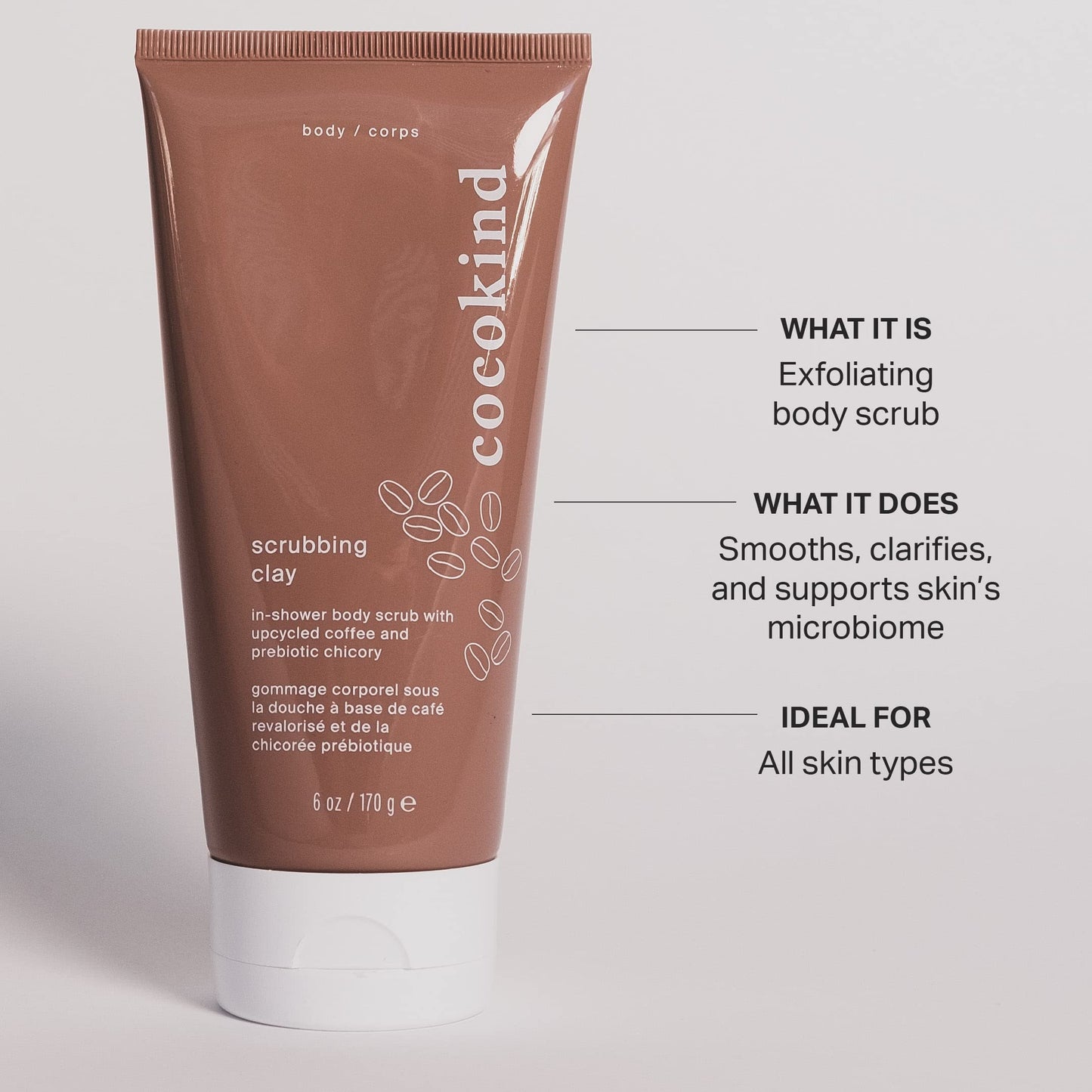 Cocokind Coffee Body Scrub and Exfoliator, Brightening Body Wash Beauty & Personal Care Cocokind