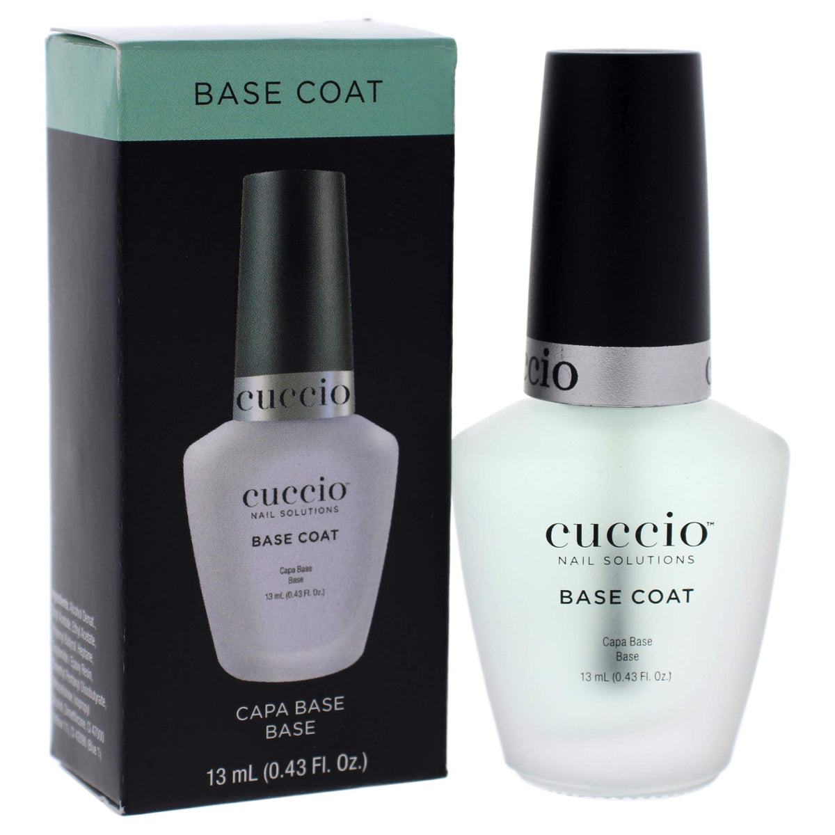 Cuccio Colour Nail Polish - Base Layer for Longer Wearing Polish - Prevents Chipping and Flaking - For Manicures And Pedicures - Nourishes Nails