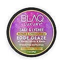 Blaq Luxury Sage & Lychee Repair and Strengthen Edge Glaze - 2oz Beauty & Personal Care Blaq Luxury