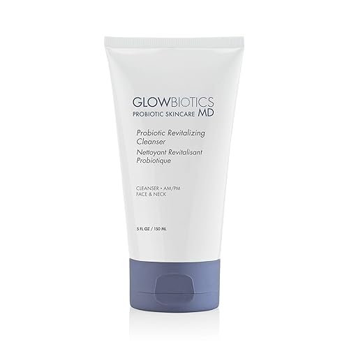 Glowbiotics Probiotic Revitalizing Cleanser - Anti-Aging Face Wash with Peptides - 5 oz - Hydrating Gel for Hormonal, Dry & Mature Skin Beauty & Personal Care Glowbiotics
