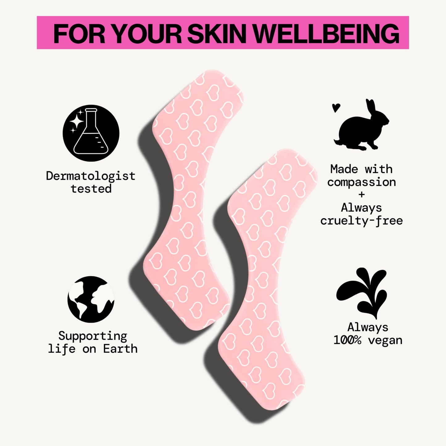 Pacifica Beauty Reusable Lip Line Mask, Skincare, Silicone Mask, For Fine Lines and Wrinkles, Lift and Firm, Pair with Serum, Storage Tin Included Beauty & Personal Care Pacifica