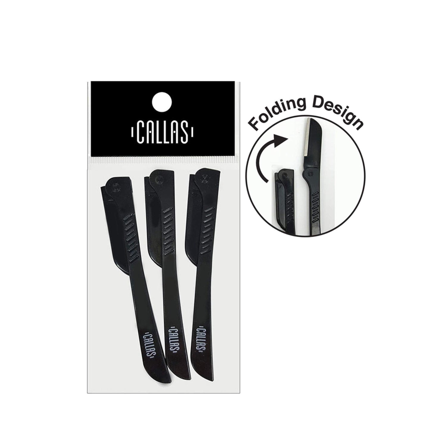 Callas Eyebrow & Face Touch up Razor (3 pcs) Beauty and Personal Care Callas