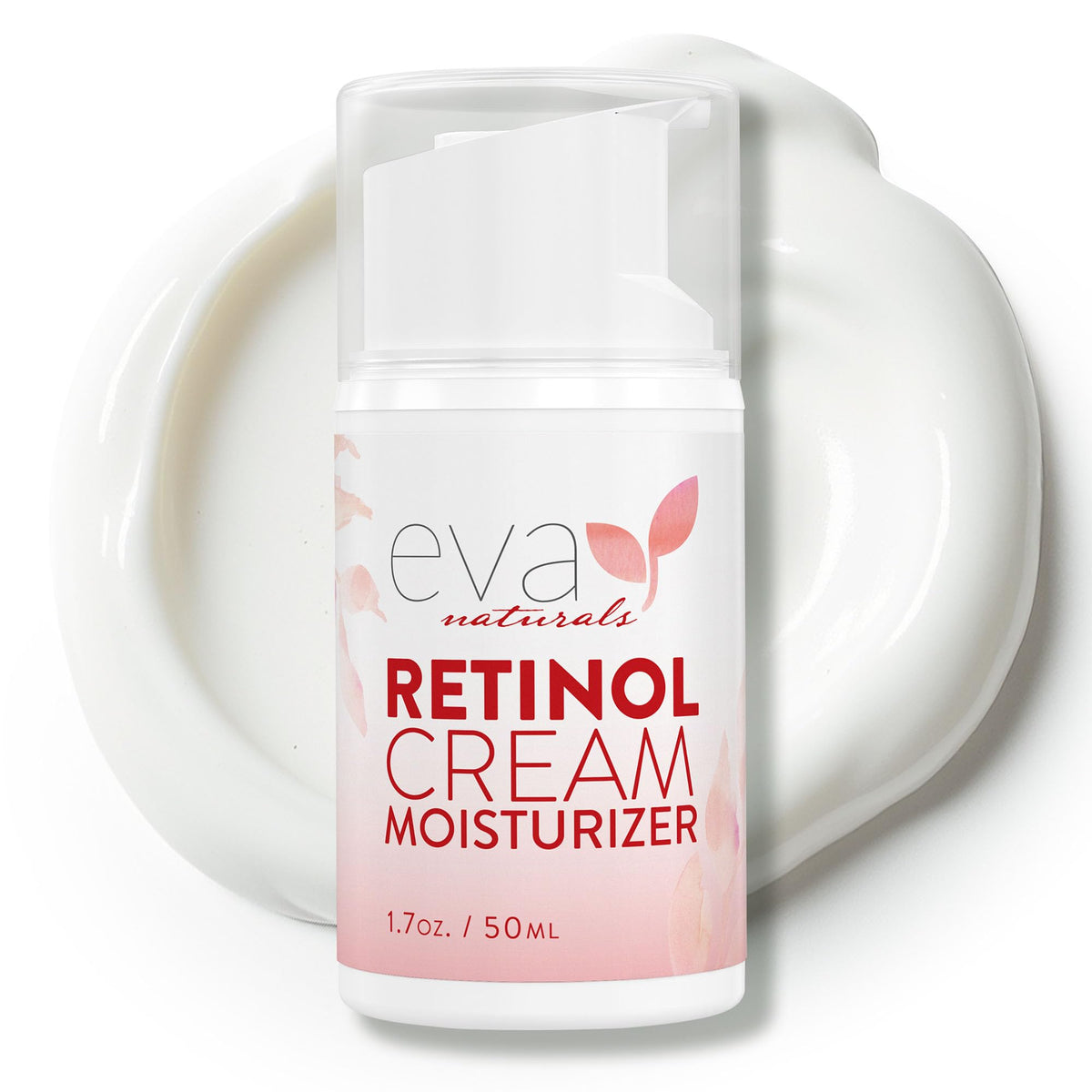 Eva Naturals Anti-Aging Retinol Cream For Face - Anti-wrinkle Retinol-Complex Moisturizer Day & Night Cream w/Hyaluronic Acid & Vitamin E For Women Beauty & Personal Care Eva Naturals