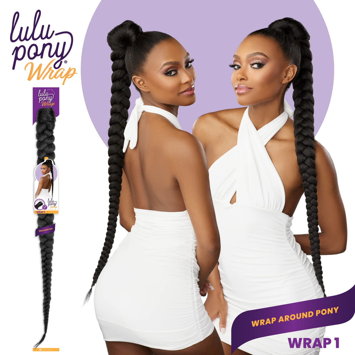 Sensationnel Lulu Pony Wrap Hairextensions-1,SM2/30