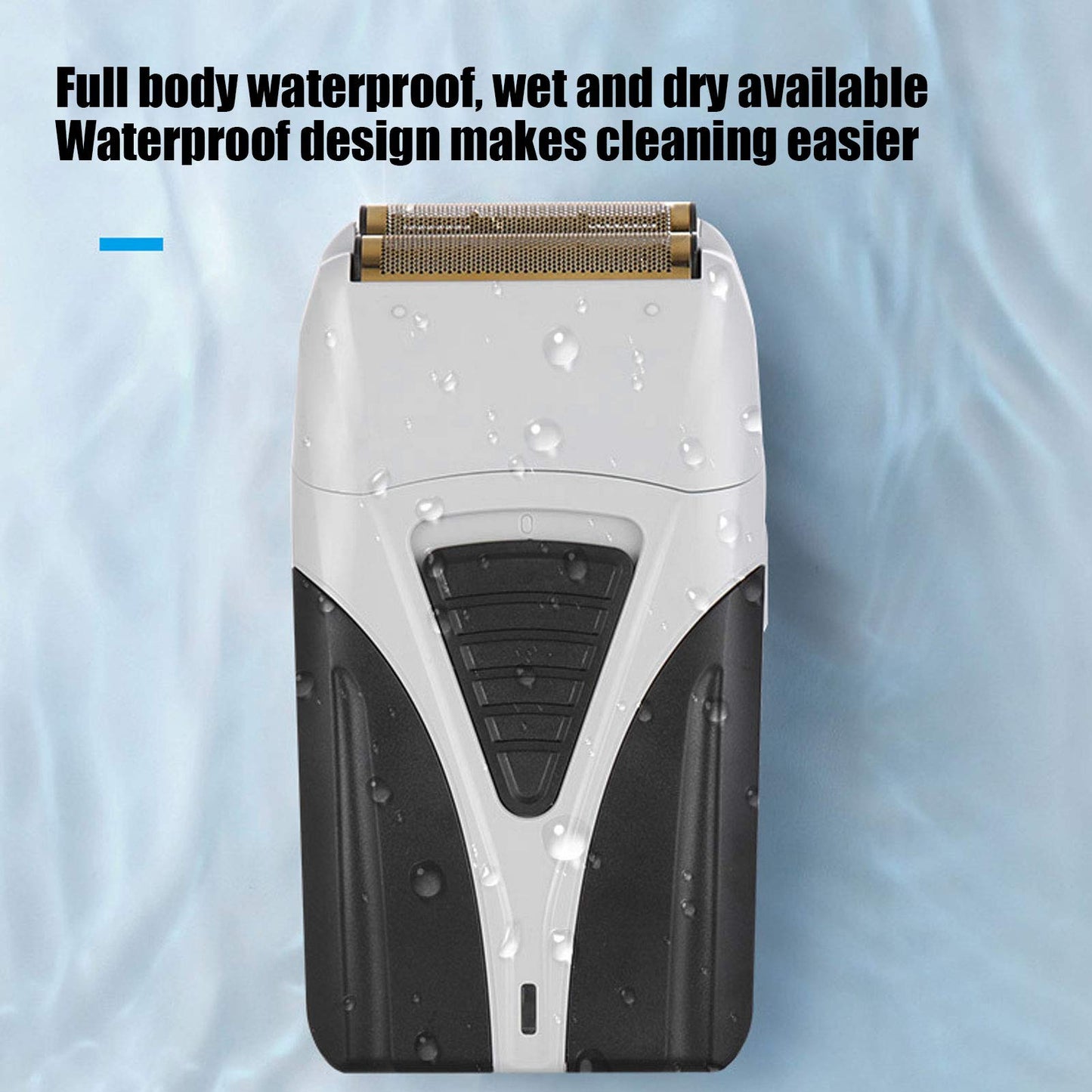 ZJchao Electric Foil Shavers, Professional USB Reciprocating Shaver for Men or Wet and Dry Shaving Beauty and Personal Care ZJchao