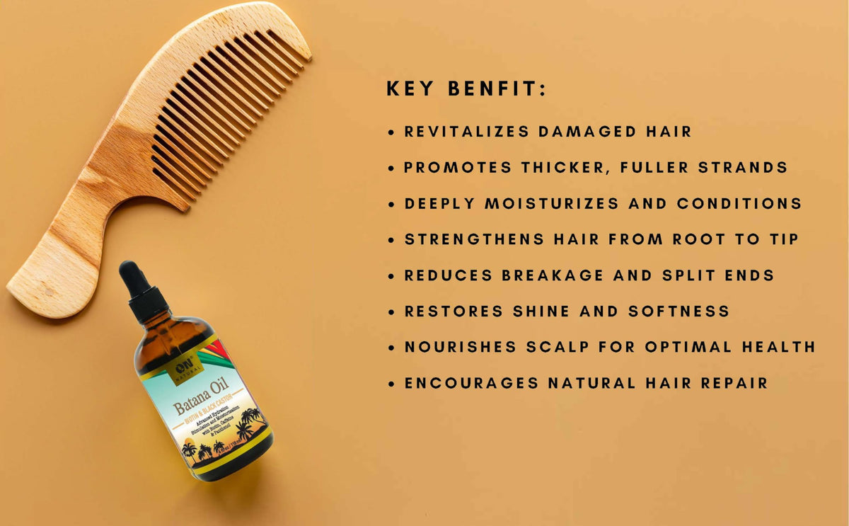 On Natural Batana Oil for Hair and Scalp enhancement