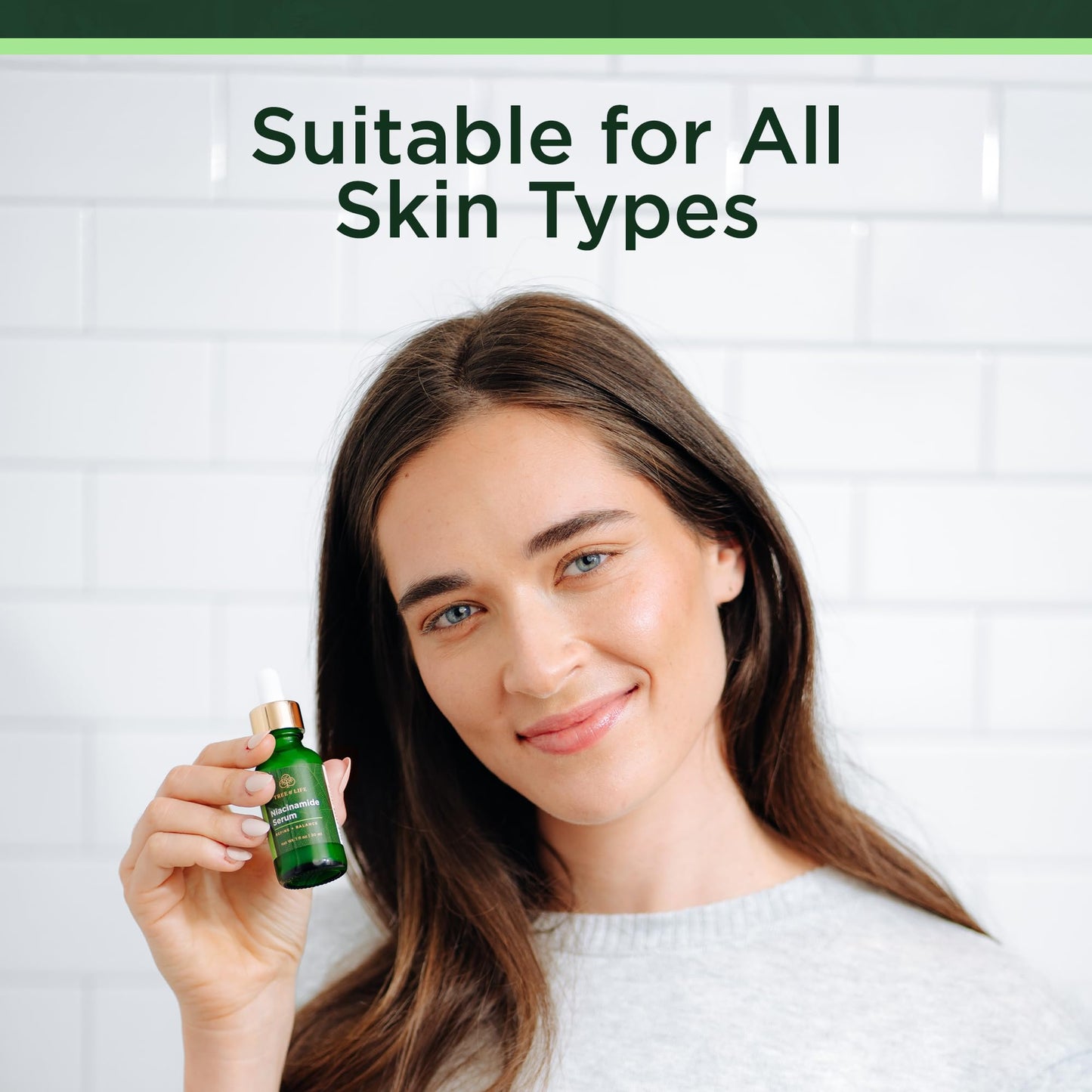 Tree of Life Niacinamide Serum For Face (Vitamin B3) - Pore Tightening Face Oil with Hyaluronic Acid & Vitamin E for Uneven Tone & Sensitive Skin Beauty & Personal Care Tree of Life