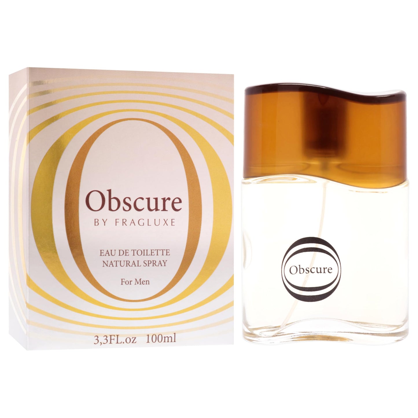 Obscure by Fragluxe for Men - 3.3 oz EDT Spray Beauty & Personal Care Fragluxe