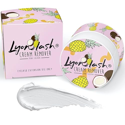Lyon Lash Pro Gentle Eyelash Extension Cream Remover 15g 0.51fl. oz | Removes Lash Extension Glue Effectively| Low Irritation for Sensitive Skin | Beauty & Personal Care Lyon lash
