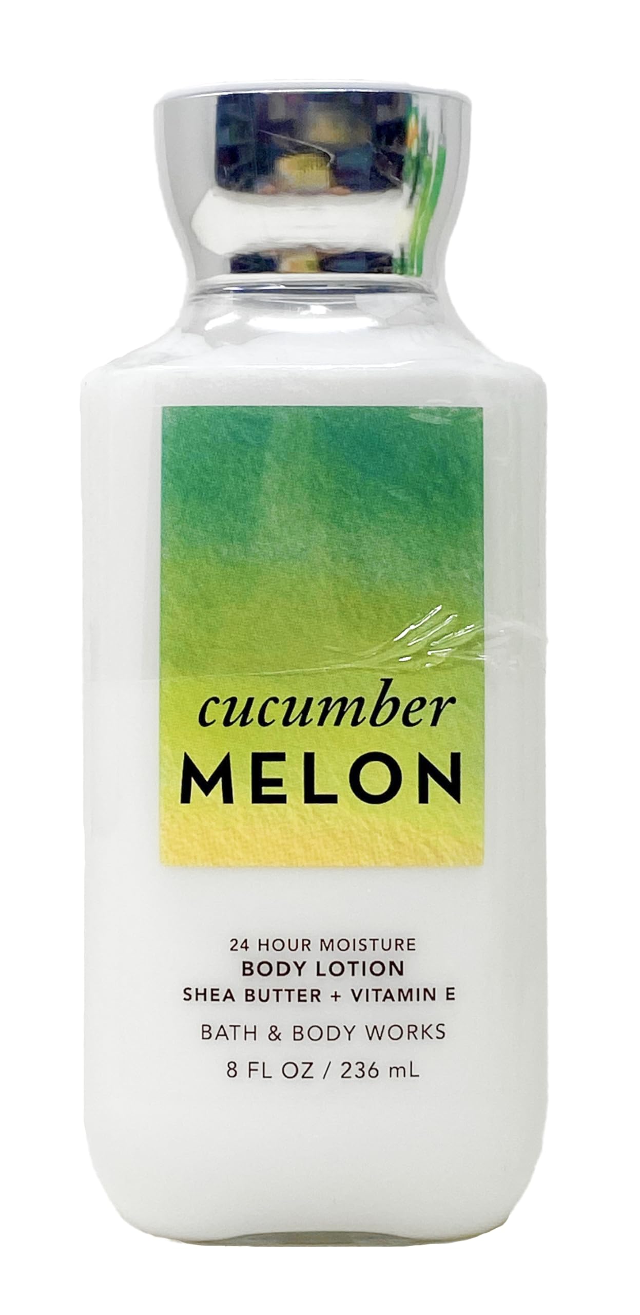 Bath & Body Works Cucumber Melon Gold Woven Basket 4 Piece Gift Set - Fine Fragrance Mist, Body Cream, Body Lotion and Shower Gel With a Natural Oats Beauty and Personal Care Bath & Body Works