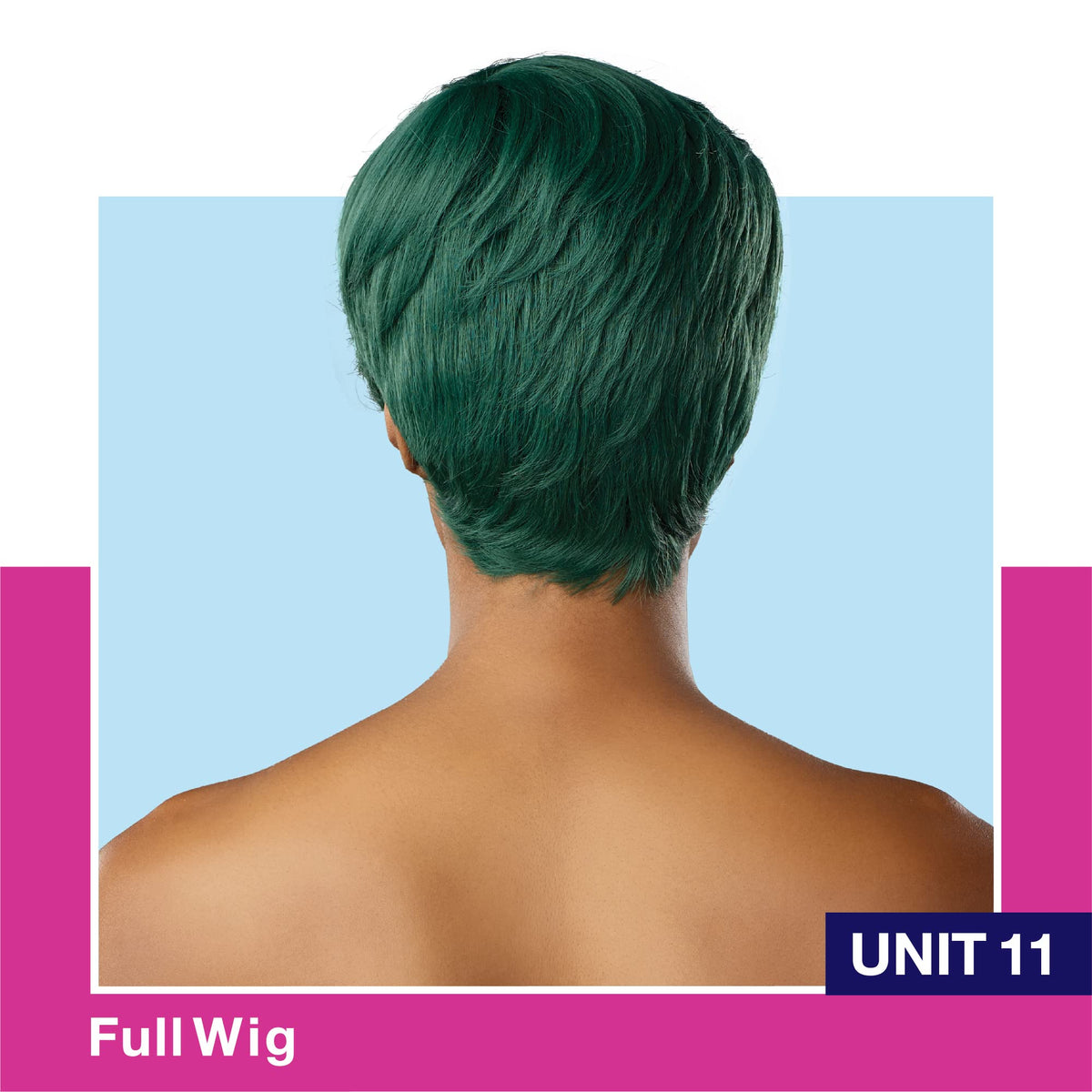 Sensationnel Dashly Wig-Unit 11, DARKGREEN