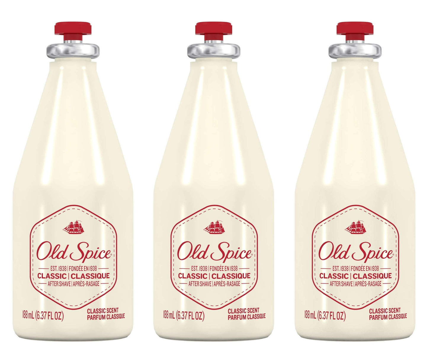 Old Spice Classic After Shave 6.37 oz (Pack of 3) Beauty & Personal Care Old Spice