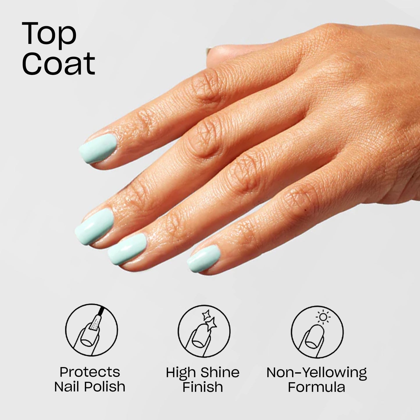 OPI Top Coat | Nail Polish Top Coat | Prevents Chipping, Protects Nails, High Gloss Shine Beauty & Personal Care OPI