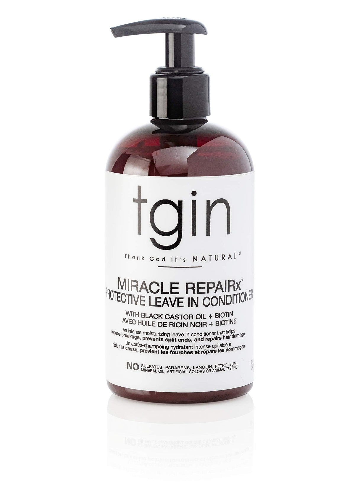 tgin Protective Leave In Conditioner - Restores Moisture & Shine - 13 oz