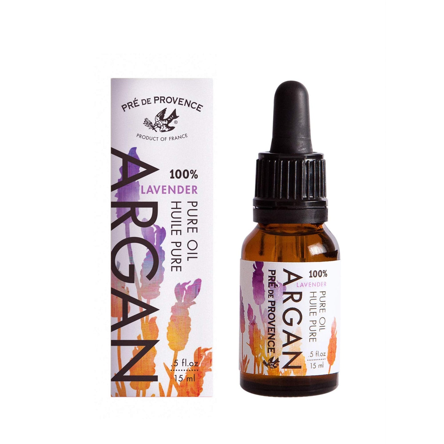 Pre De Provence Moroccan Argan Oil for Skin, Face, Hair, & Nails (0.5 oz) - Lavender Beauty & Personal Care Pre de Provence