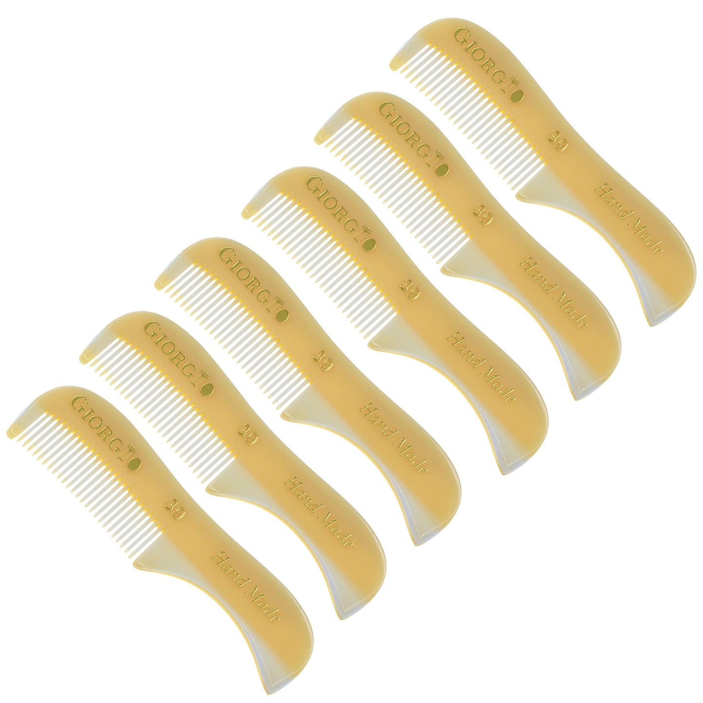 Giorgio G39 Extra Small Men's Fine Toothed Beard and Mustache Comb for Facial Hair Grooming and Styling. Add this pocket comb to your hair styling Beauty and Personal Care GIORGIO