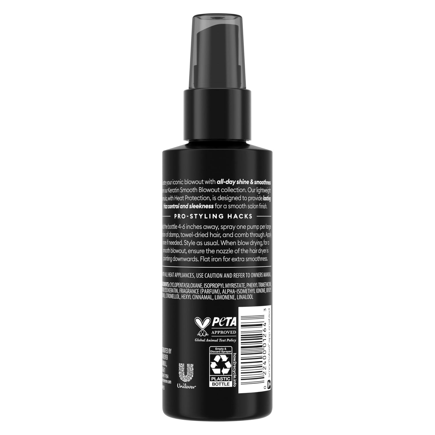 TRESemmé Silky Shine Spray Keratin Smooth for Heat Activated Sleek & Shine, Weightless, 4.1 Fl Oz Beauty & Personal Care TRESemmé