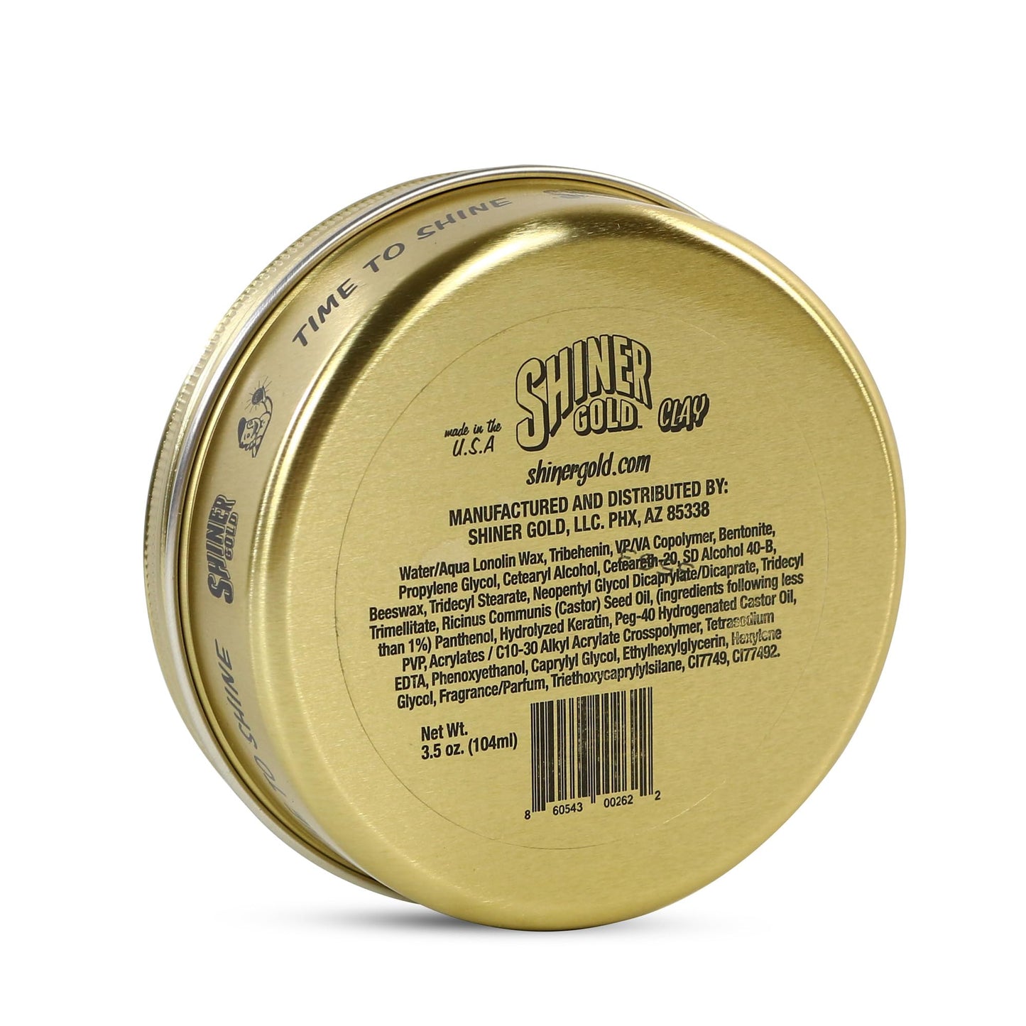 Shiner Gold Matte Clay Pomade | Strong Hold | Matte Finish | Water Based | Coconut Scent, 3.5oz Pack of 3 Beauty & Personal Care Shiner Gold Pomade