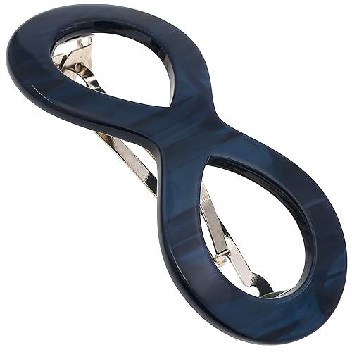 Camila Paris CP3275 French Hair Barrette Clip for Girls, Handmade, Blue, Strong Hold Grip Hair Clips for Women, No Slip and Durable Styling Girls Hair Beauty & Personal Care Camila