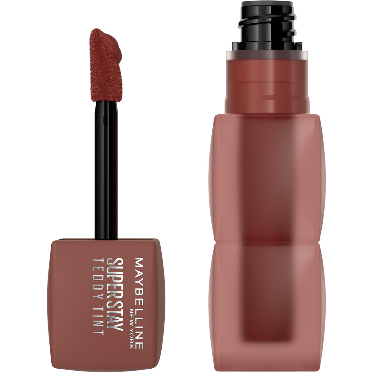 MAYBELLINE Super Stay Teddy Lip Tint, Long Lasting Matte Lipstick For Up To 12HR Wear, Mascara Tear, 1 Count
