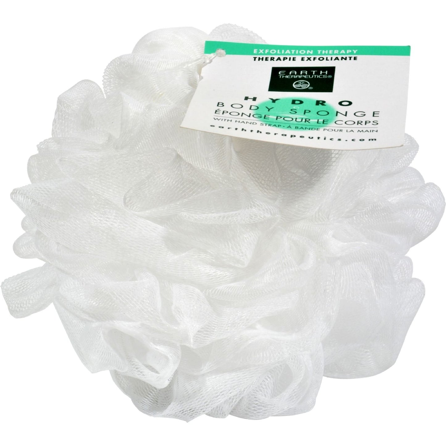 Earth Therapeutics Hydro Bdy Sponge White Ct Beauty and Personal Care Earth Therapeutics