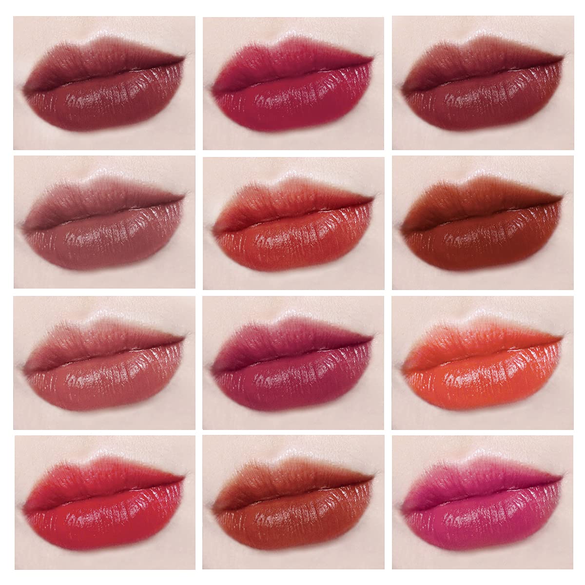 KISSIO Lipstick Set 12 Colors,Mini Matte Lipstick,Pill Lipstick Set,Waterproof Long Lasting Mini Capsules Lipstick,Travel Friendly,Cruelty Free,2.33 Beauty & Personal Care KISSIO