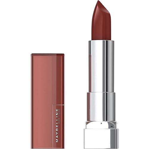 Maybelline Color Sensational Lipstick, Lip Makeup, Cream Finish, Hydrating Lipstick, Nude, Pink, Red, Plum Lip Color, Double Shot, 0.15 oz; (Packaging Beauty & Personal Care MAYBELLINE