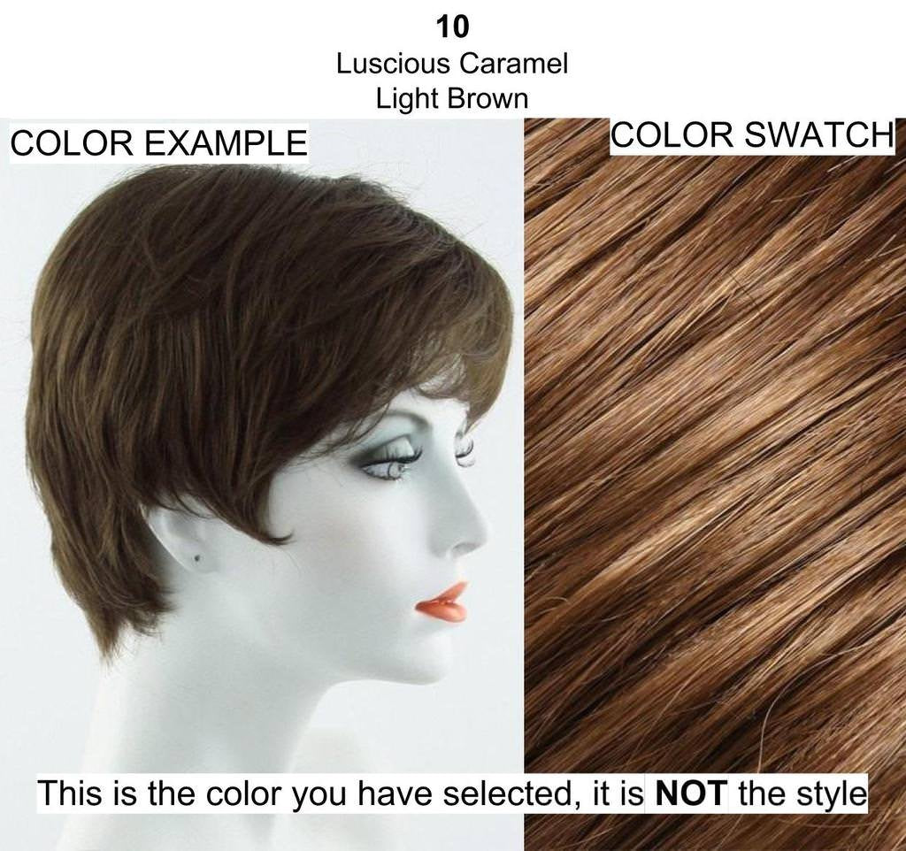 Funbun Curly Synthetic Hair Wrap Elastic Band Women's Hairpiece Chignon Ponytail Accent Fun Bun by easihair - 10 Luscious Caramel