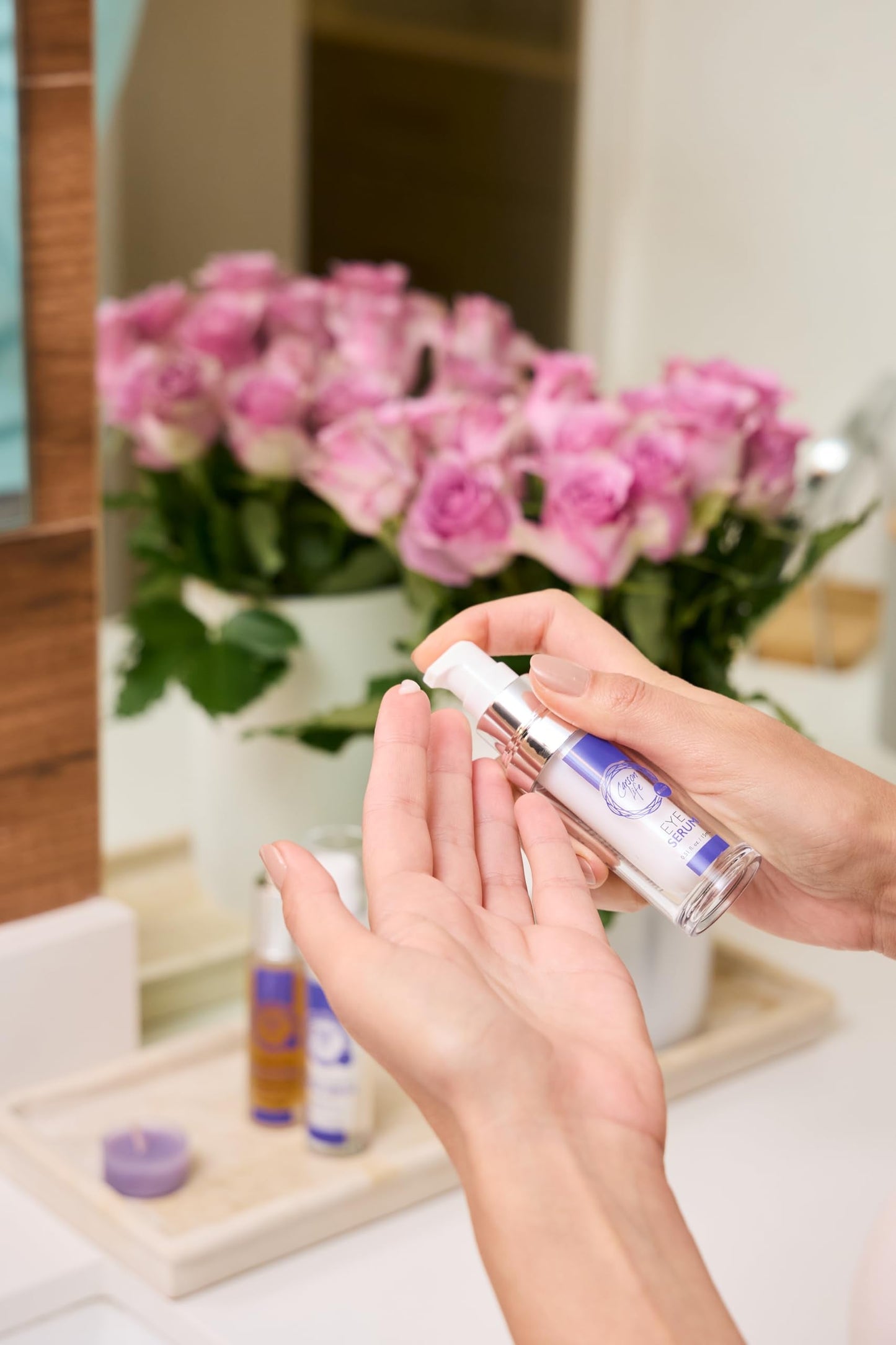 Carson Life Eye Serum for Dark Circles and Puffiness - Hyaluronic Acid & Vitamin C Under Eye Serum - Hydrating and Brightening Eye Care for Women Beauty & Personal Care Carson Life