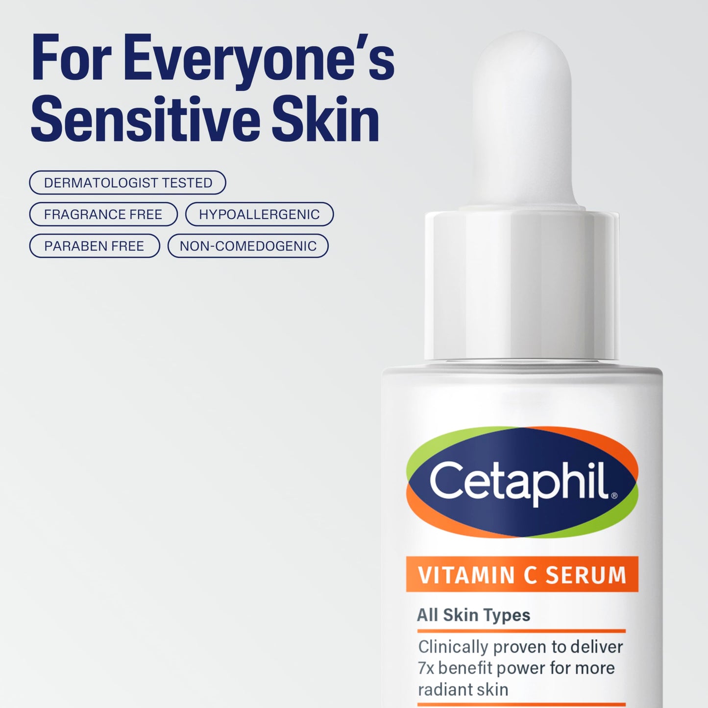Cetaphil Vitamin C Serum, Visibly Reduces Look of Dark Spots and Hyperpigmentation, Formulated with Niacinamide, Designed for Sensitive Skin Beauty & Personal Care Cetaphil