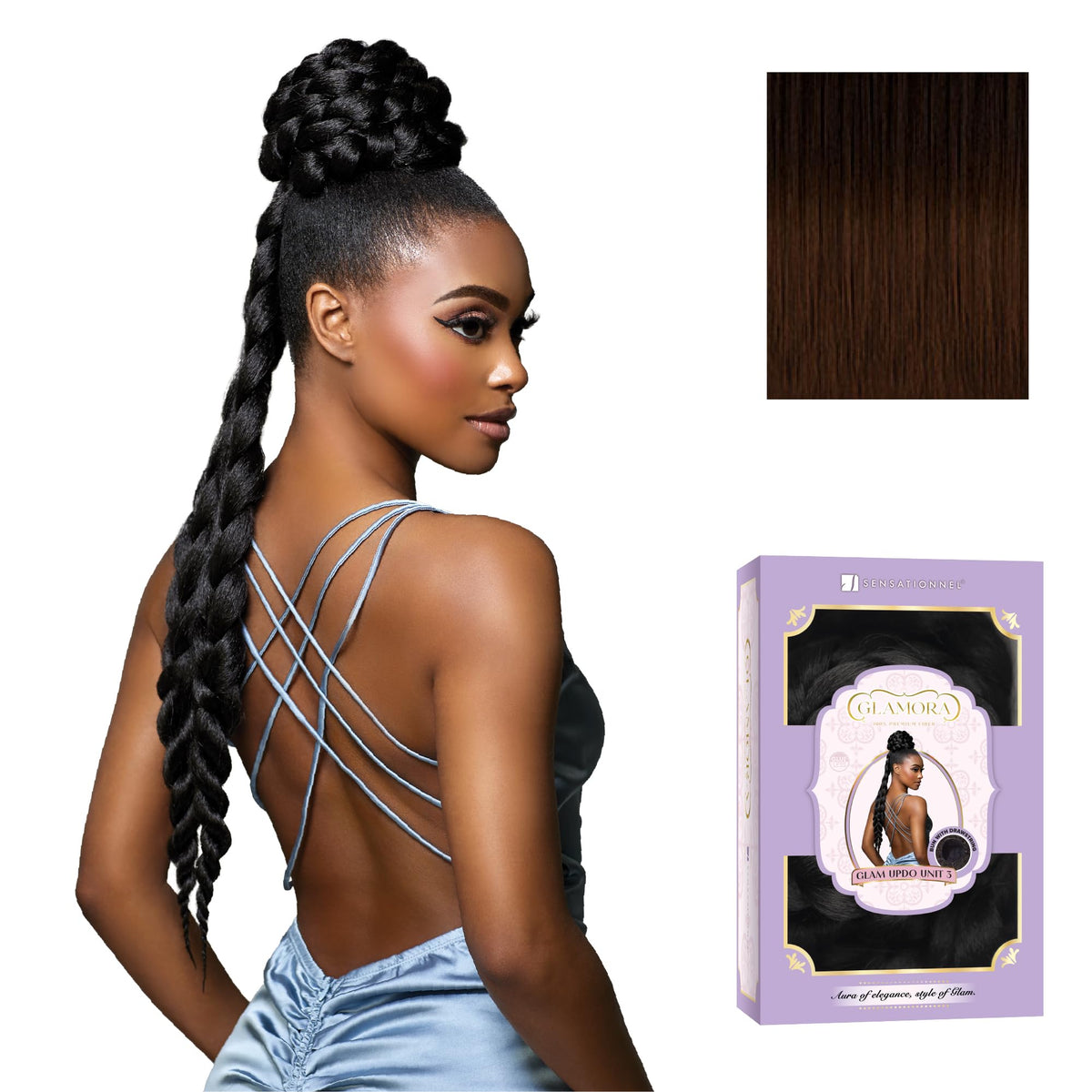 Sensationnel Glamora Glam Updo-Unit 3,SM2/30
