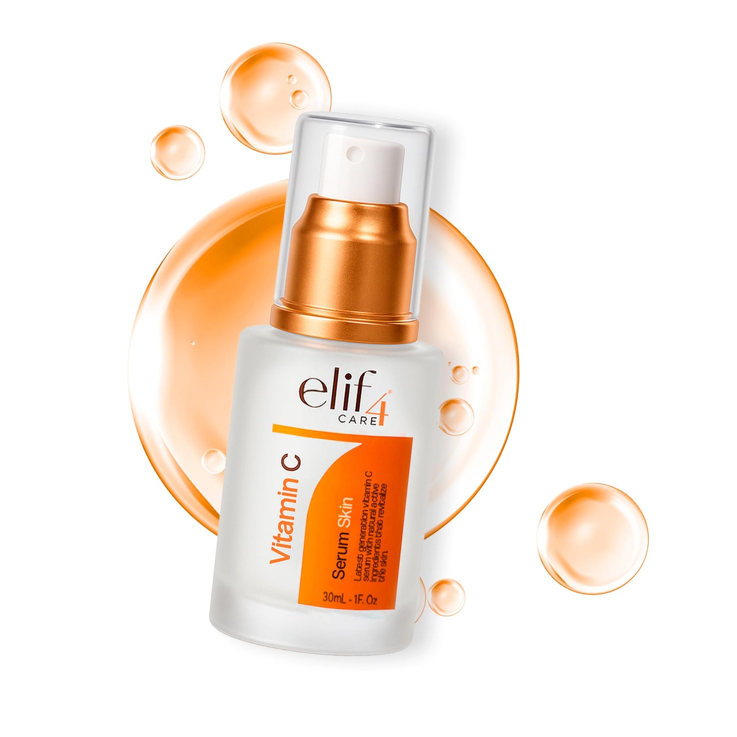 Elif4 care Vitamin C (THD) Serum - Brightening & Antioxidant Face Serum - Vitamin C + Vitamin A&E Evens Skin Tone, Radiance Booster - 30 ml - Vegan Beauty & Personal Care ELIF4 CARE