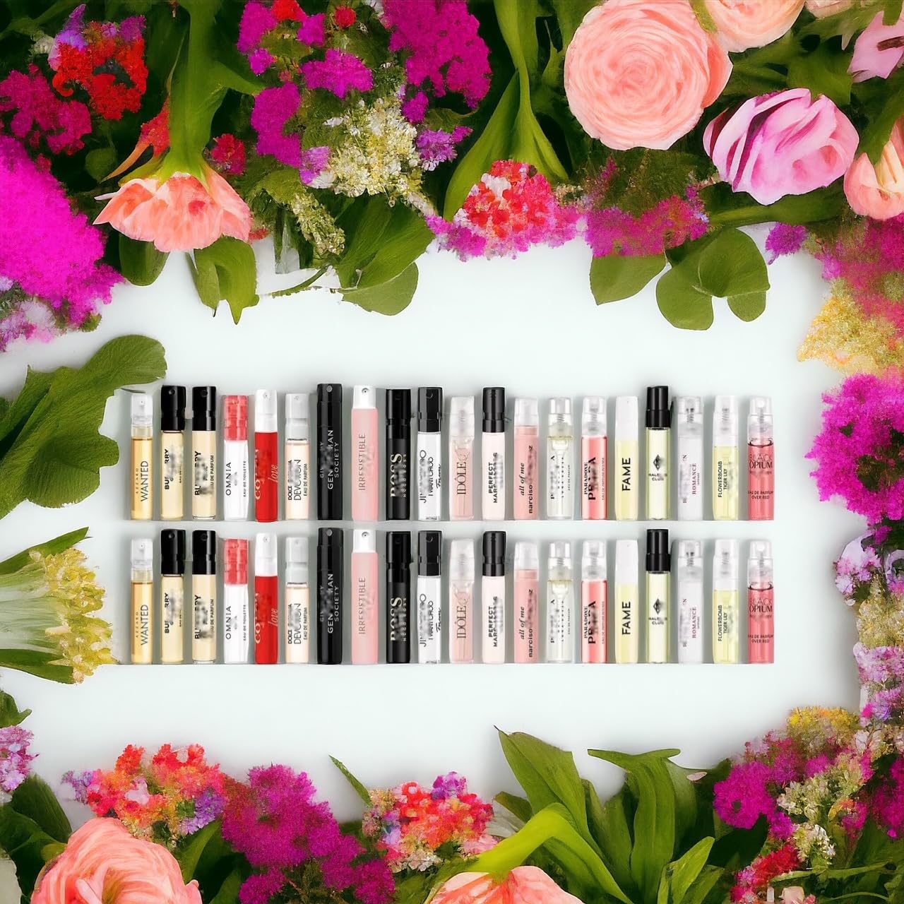 In1mart 10 Piece Designer Fragrance Samples, Women's Designer Fragrance Sampler Collection, Luxury High-End Perfume Vials for Women, Beauty & Personal Care In1mart