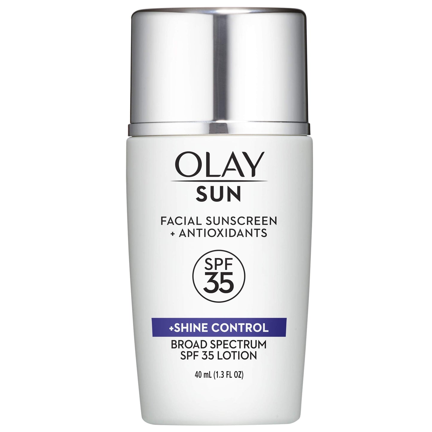 Olay Facial Sunscreen and Antioxidants Sun, SPF 35 Face Lotion + Shine Control, 1.3 Fl Oz Beauty & Personal Care Olay