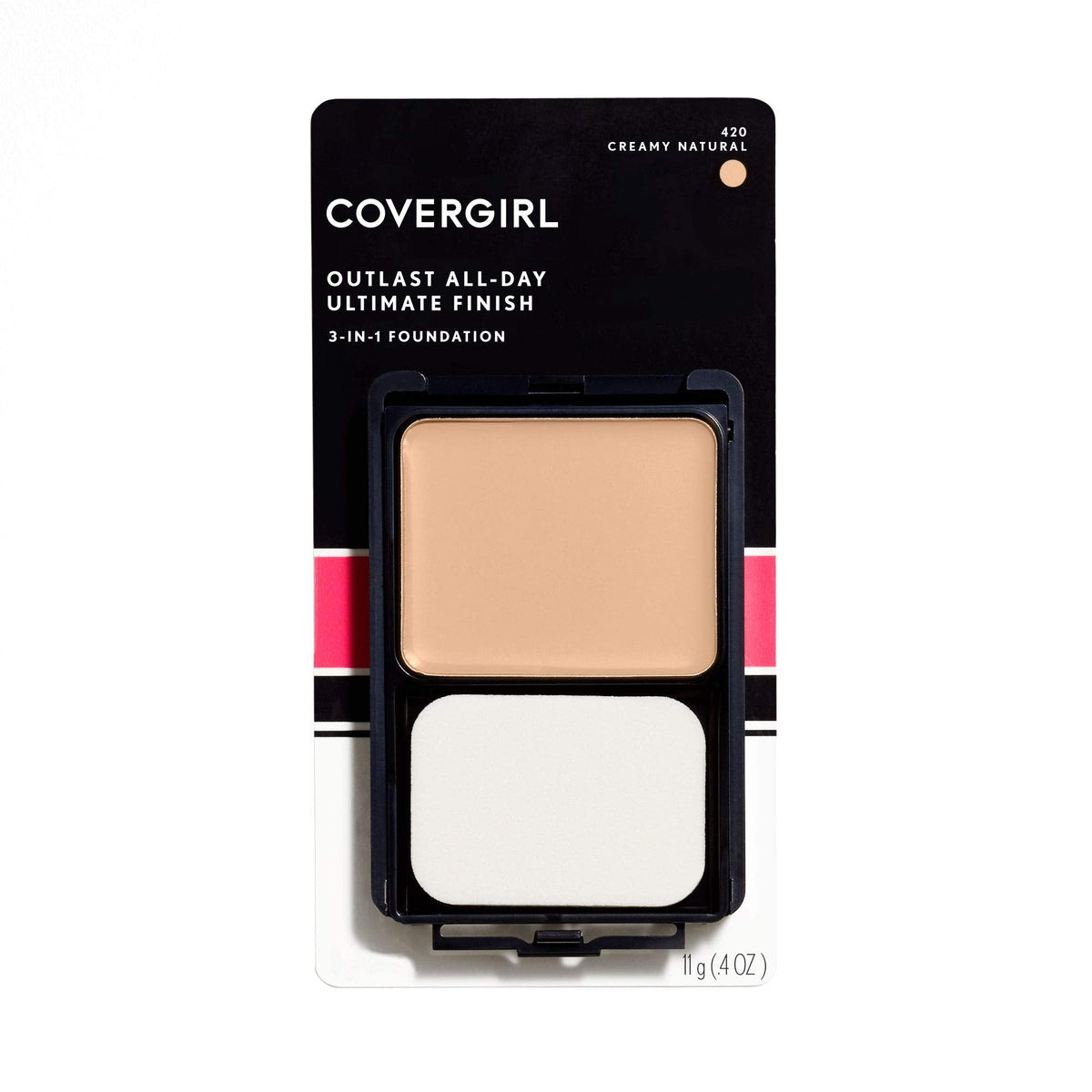 Covergirl Outlast All-Day Ultimate Finish 3-in-1 Foundation Makeup, Creamy Natural, 0.4 Ounce Beauty & Personal Care COVERGIRL
